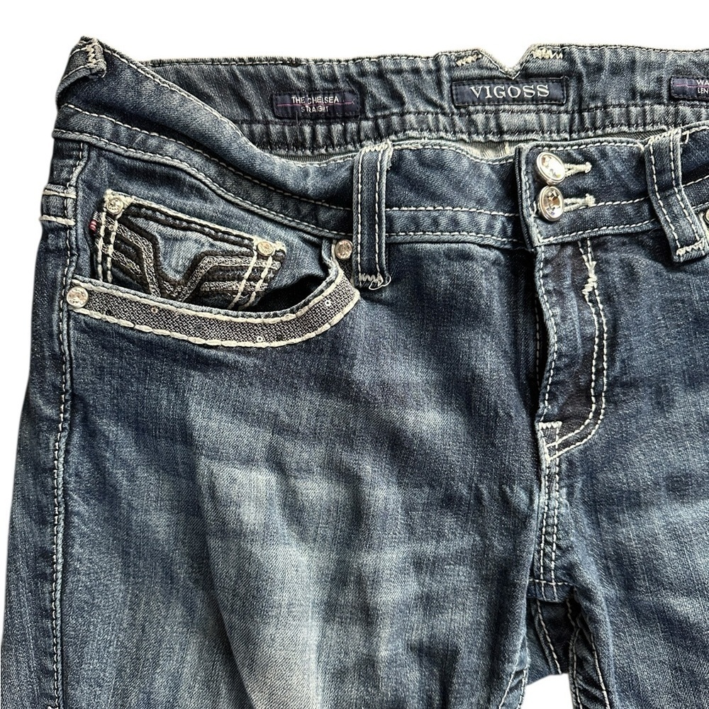 Vigoss “The Chelsea Straight” Jeans – Women’s 32x32 - Picture 3 of 16
